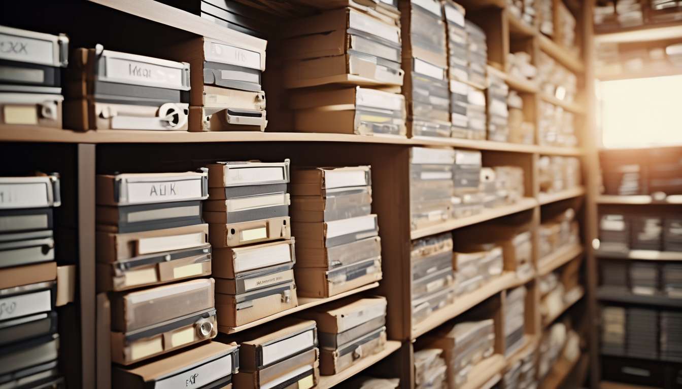 Digital archives preserving adult video media history